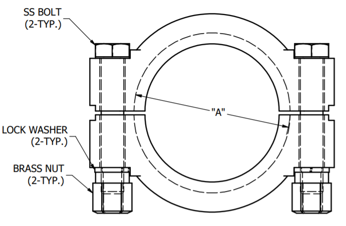 Tri-clamp High-pressure Bolted Clamps Buy Online