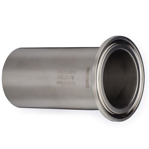 Butt Weld 2.5 inch x 12.7 mm Glacier Tanks - Tri Clamp Ferrule Stainless Steel SS304 / 3A 3 Pack