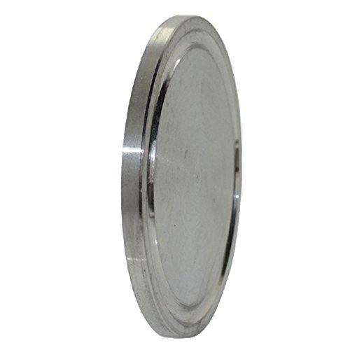 2 1/2" End Cap 316L Stainless Steel NEW 