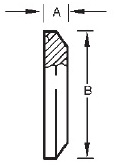 Solid Clamp End Dimensions