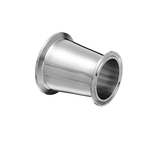 Qmta Sanitary Concentric Reducer Tri Clamp Clover Stainless Steel 304 Sanitary Fitting End Cap Reducer Tri Clamp Size: 3 inch x 1.5 inch