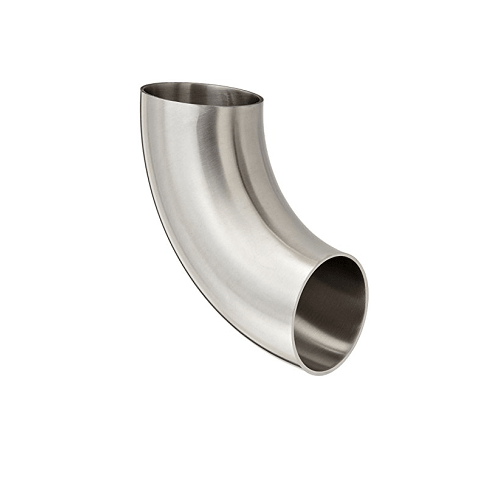 STAINLESS STEEL WELD 90 ELBOW 7/8" SANITARY POLISHED TUBING 22mm WD-LB-087 