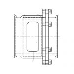 Cap Style Sight Glass Dimensions