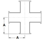 BPE Clamp Cross Dimensions