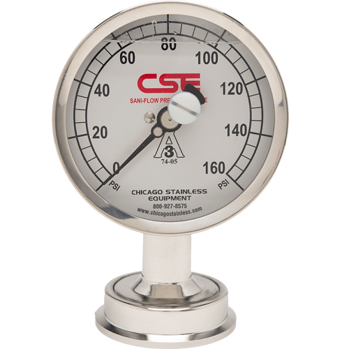 Sanitary Pressure Gauges CSE Gauges Sanitary Fittings