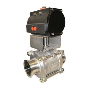 Tri-Clamp Actuated Ball Valve