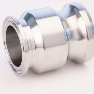 WZDSVF 9Long Triple Clip to Hose Barbed Adapter SUS304 Sanitary Hose Barb Coupling 1/2 ?? 