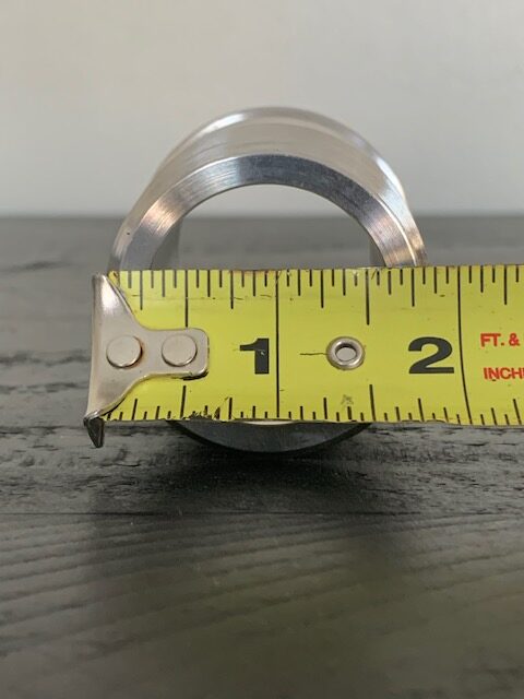 Male NPT Fitting with Tape Measure
