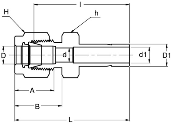 Reducing Compression Tube Adapter Dimensions