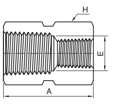 Hex Reducing Coupling