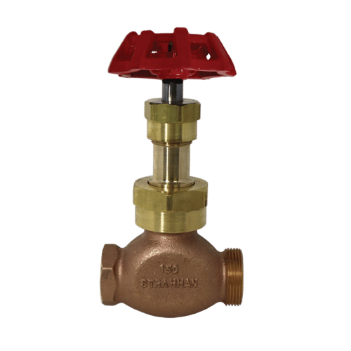 Strahman V14 Bronze Globe Valves with Handwheel