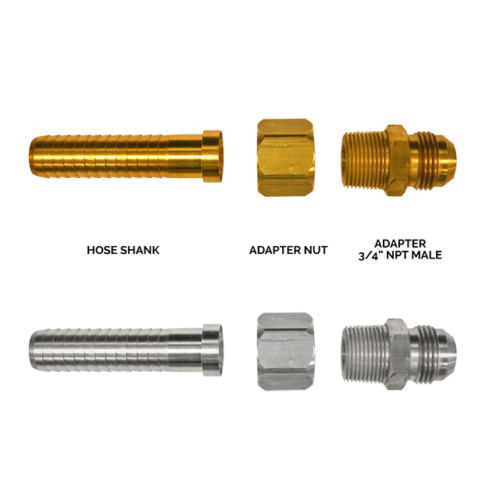 Strahman 3-Piece End Unit Assembly